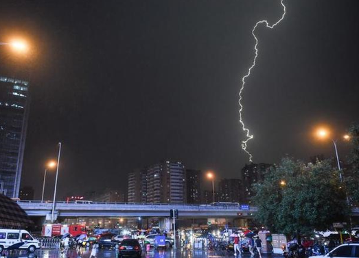 北京市5月21日雷雨交加，预计结束后天气会升温