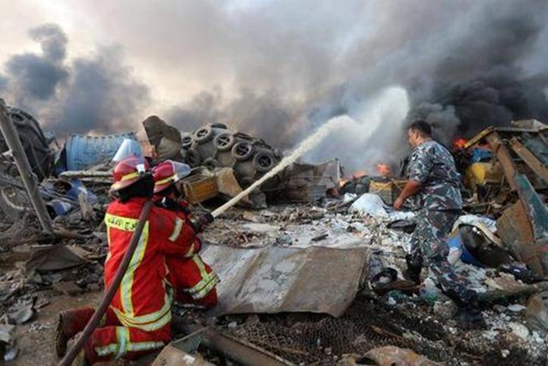 黎巴嫩首都爆炸已致70余人死亡，堪比原子弹爆炸