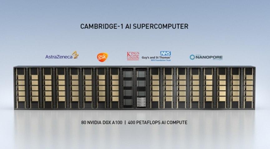 NVIDIA打造英国最强大超级计算机“剑桥1”