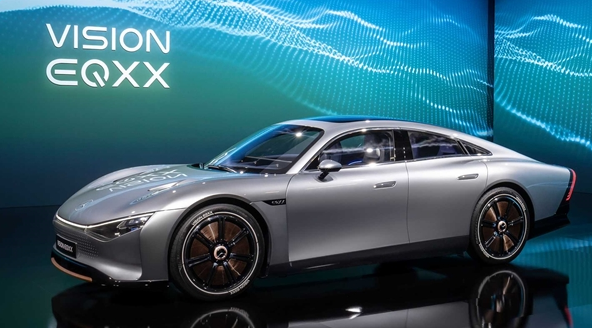 奔驰全新VISION EQXX概念车迎来全球首发
