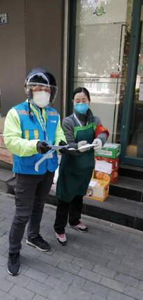 闪送发布防护疫情订单数据：2898人求购防护用品 7155次感谢