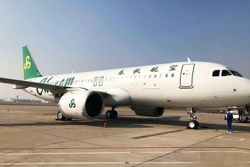 春秋航空公司执飞复工包机