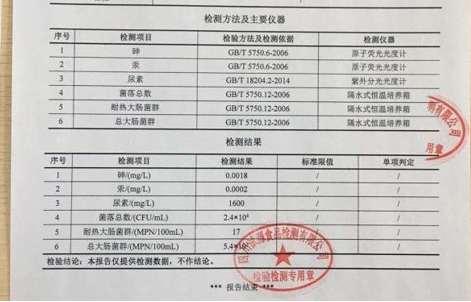 房客在酒店喝到含尿素饮料