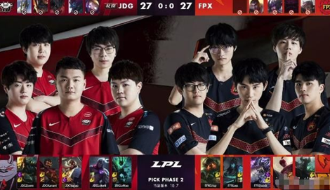 JDG3：0战胜FPX