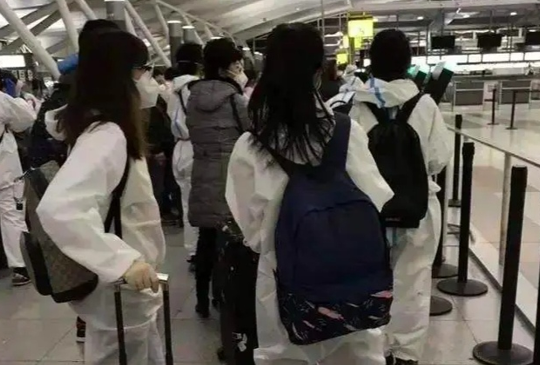 197名中国留学生从美抵连