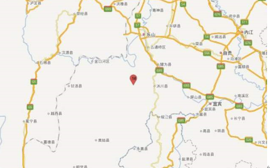 乐山3.8级地震