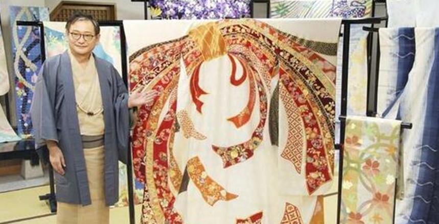 奥运会主题和服制作完成，全部是手工制作，每件成本为200万日元