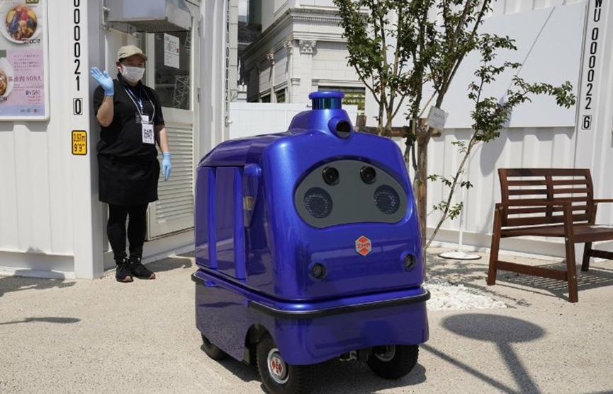 日本一公司研发出送货机器人，目前正在测试