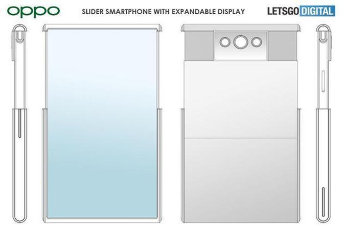 像抽屉一样的拉伸，oppo的新专利曝光
