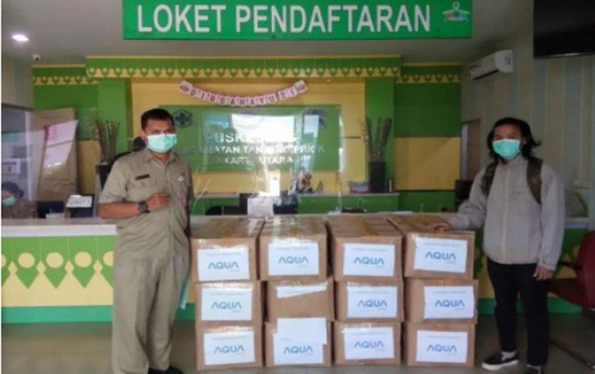 海尔：印尼抗疫中心的AQUA捐赠物资
