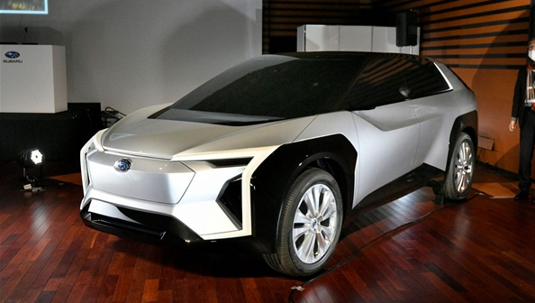 丰田、斯巴鲁联手打造纯电SUV 造型霸气