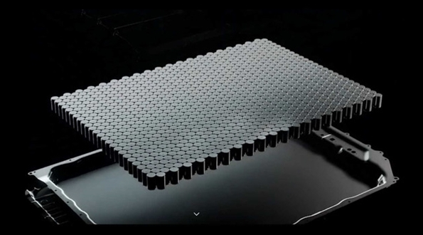 特斯拉首次展示4680电池生产画面