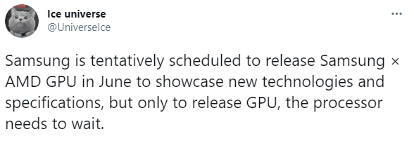 曝三星联合AMD开发Exynos SoC狙击高通