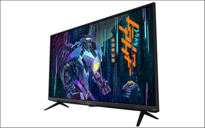技嘉发布首款大尺寸游戏显示器AORUS FV43U