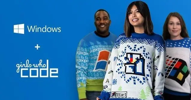 微软发布2021“年度最丑毛衣”，融入圣诞节元素