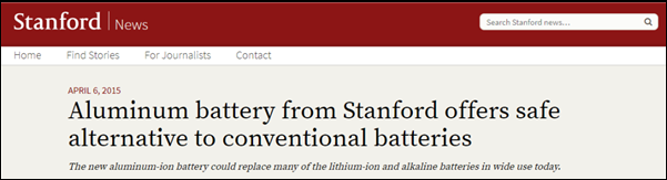 近期一則關于動力電池的勁爆信息在市場刷屏：一種性能強勁的鋁離子電池橫空出世，能量密度和續航能力可達現有電池三倍、安全性高、壽命長，更能夠實現“閃電充”，幾乎解決了現有商用動力電池所有的技術痛點。 據福布斯報道，亞洲電池研發公司Saturnose計劃推出一種固態可充電鋁離子電池Ea2I，使用鋁和鈮以及固態電解質，陰極采用巖鹽結構。這可能是世界上第一個商業級鋁離子固態電池，有望取代風險較大的鋰離子電池。Saturnose計劃在2022年對其實現商業化。 據悉，鋁離子電池的能量密度1500Wh/L，有望提供600Wh每千克（技術先進的三元電池目前能超過200Wh每千克）。 該公司表示，一組150kW的鋁離子固態電池重量為565kg，能為電動汽車提供1200公里的續航（數倍于鋰電池），且支持20000次循環充放電，在汽車上能獲得長達15年的穩定壽命。該款電池不僅不使用鎳和鈷，充電時間還短得驚人。 由于生產成本與消費地域的變化，全球電解鋁產能在近10年中已形成了從北美及歐洲到中國的轉移，產量的年均復合增速達到了10.81%，遠超全球平均水平。如能夠在動力電池技術路線中實施鋁離子路線的應用，將對鋁的基本面形成更強的支撐。 但鋁離子路線電池最吸引市場關注的焦點還在其性價比。2021年，受新能源車放量影響，應用于三元、磷酸鐵鋰電池的主要能源金屬鋰和鈷價格已“飚出天際”。 以最新的市場價計算，金屬鋰噸價已經60倍于金屬鋁，電解鈷也已攀上45萬元/噸大關。市場迫切地尋找著更具性價比的材料。 從技術上來說，鋁離子電池的應用具有廣闊前景。此前，在2015年，斯坦福大學華裔化學教授戴宏杰（Hongjie Dai）團隊就已發明了第一批高性能鋁離子電池并發布在當年的期刊《自然》上，利用該鋁電池模型，電池充電時間被急劇減少至一分鐘。 不僅有斯坦福大學的研究成果，布里斯班石墨烯制造集團（Graphene Manufacturing Group，簡稱GMG）還進一步開發了石墨烯鋁離子電池，具有“出色的高倍率性能”。在斯坦福大學的前期研究成果上大大進步，并在今年年底前開始了紐扣電池試生產。 鋁元素在地殼中存在較豐富且輕質，呈三價存在，比許多其他金屬具有更高的能量存儲能力。當電池充電時，鋁離子返回到負極，每個離子可以交換三個電子，而鋰離子的速度極限只有一個電子。 此前鋁很難集成到電池的電極中是因為它與玻纖隔板發生化學反應，研究人員設計了一種交織碳纖維基材，與鋁形成更牢固的化學鍵。 但Saturnose商業化量產鋁離子電池的可能性仍要打上問號。 據Saturnose稱，Ea?I電池最初由沙特阿拉伯的Dana Venture Fund提供兩輪孵化資金，過去五年一直處于“保密開發”狀態。僅有福布斯的報道對其進行了描述，未見于權威技術網站。其官網也較為簡陋，充斥著大量研究報告摘錄的圖片。雖然其表示將在印度理工學院德里分校建立自己的技術中心，并與德國THM Fraunhofer合作，但一切目前尚未落地。 是否能夠大規模實現技術革新，仍要在其商業化后，經歷市場的檢驗。