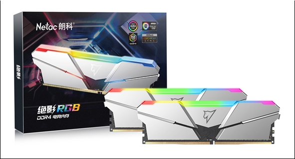 朗科全新“绝影RGB DDR4电镀银套装”来袭