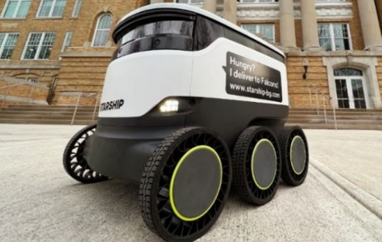固特异推出免充气轮胎，用于Starship无人驾驶车辆