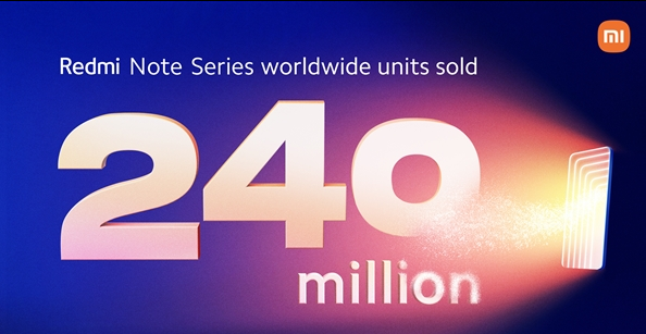 Redmi Note系列火爆全球，量突破2亿4000万台