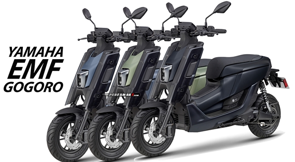 雅马哈发布EMF纯电动踏板车：最高车速100km/h