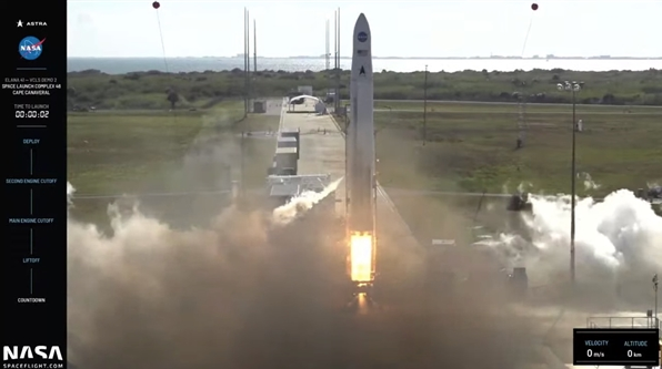 美国Astra首次商业发射宣告失利，葬送NASA 4颗卫星