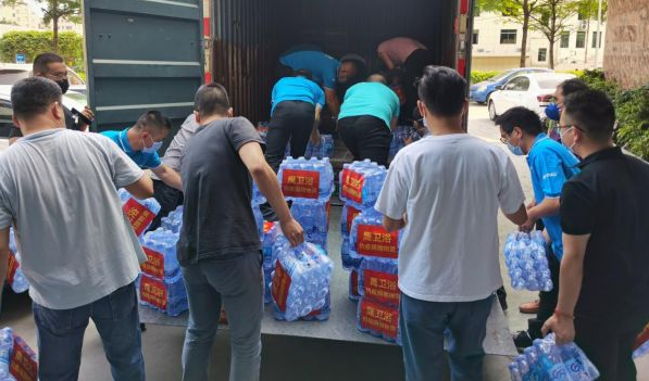鹰卫浴紧急启动支援捐赠行动，支援佛山抗疫-