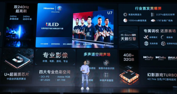 海信隆重发布U6、U7等ULED电视系列新品