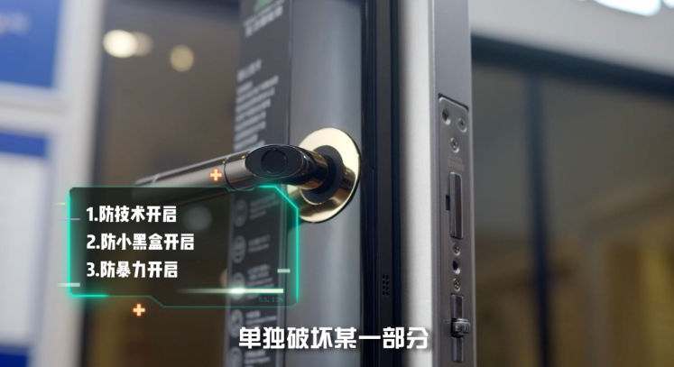 王力高端智能锁内外兼修，三防分立更安全