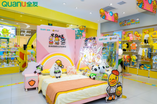 全友与小黄鸭萌趣联动，带来联名儿童家具系列新品